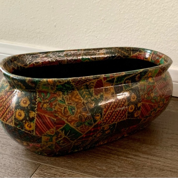 Decoupaged Patchwork Planter - Picture 10 of 10
